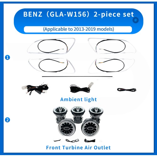 BENZ (GLA-W156) 2-piece set (Applicable to 2013-2019 models)