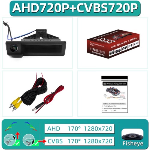 Suitable for BMW handle old 5 series 3 series X5 HD CCD reversing camera reversing image camera
